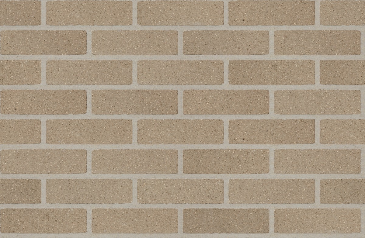 A seamless brick texture with graystone velour units arranged in a Stretcher pattern