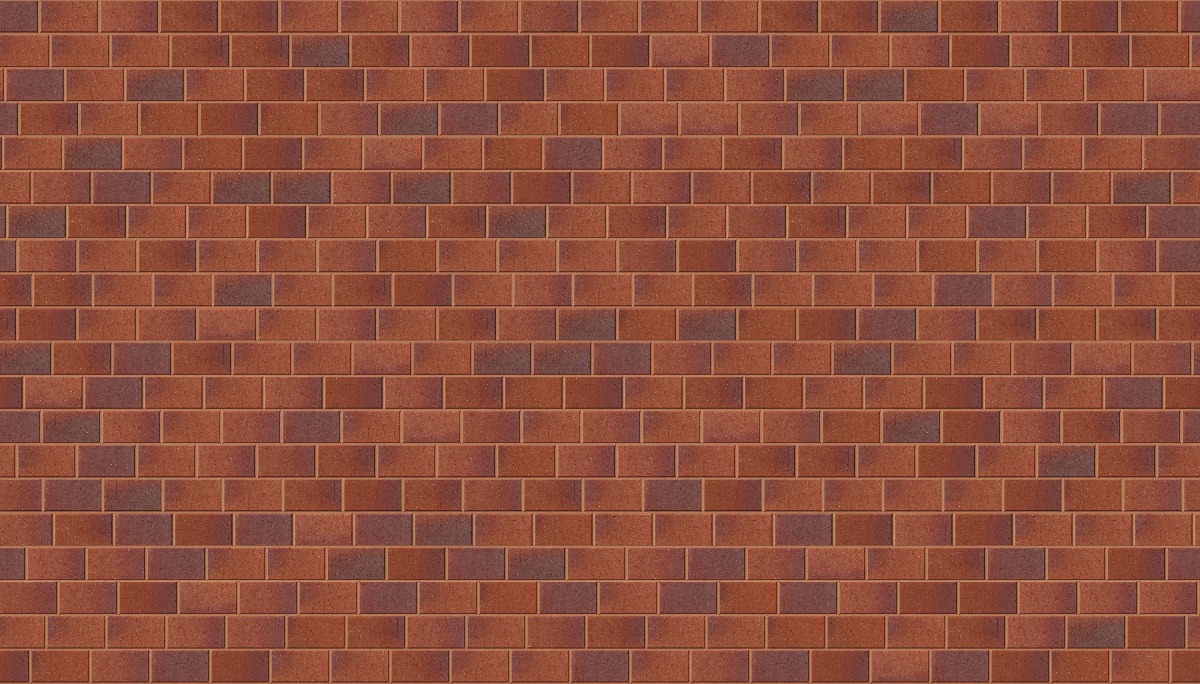 A seamless brick texture with kennedy units arranged in a Staggered pattern