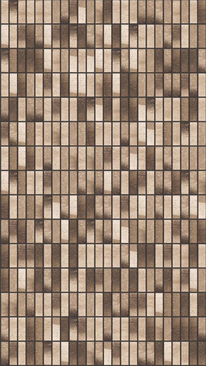 A seamless brick texture with laneway vibe units arranged in a Stack pattern