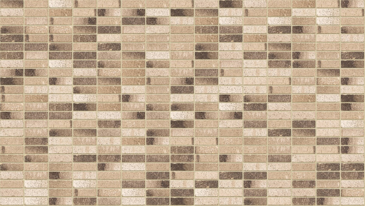 A seamless brick texture with laneway vibe tumbled units arranged in a Stack pattern