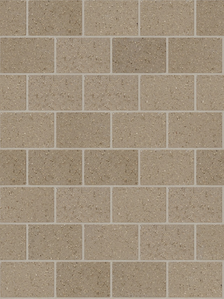 A seamless brick texture with lighthouse velour units arranged in a Stretcher pattern