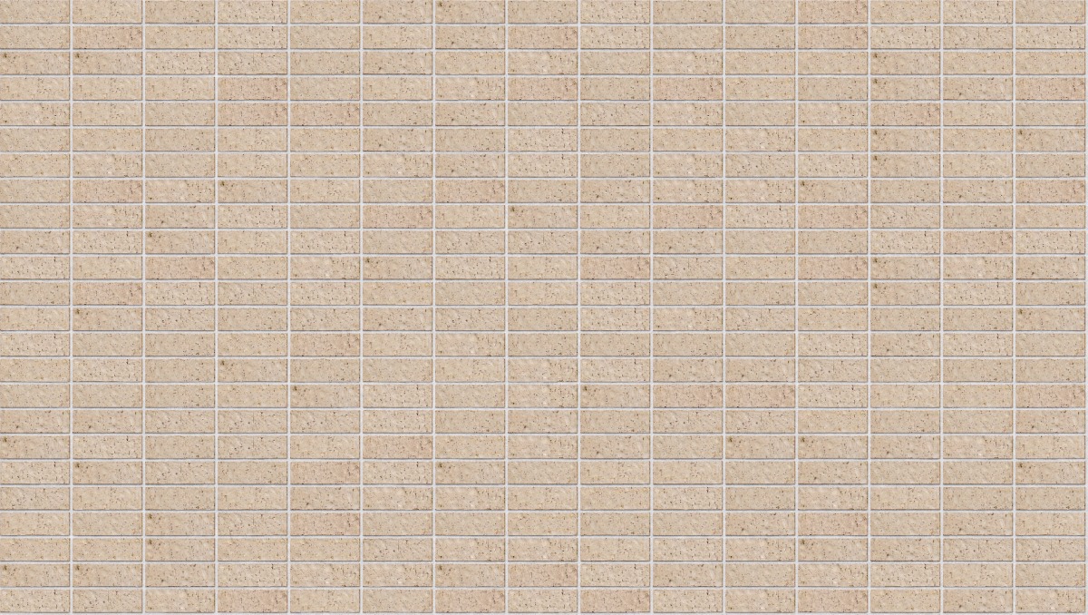 A seamless brick texture with limestone hue units arranged in a Stack pattern