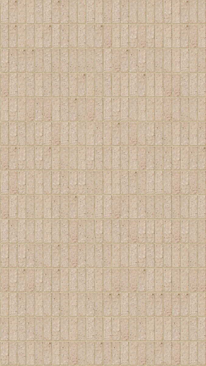 A seamless brick texture with limestone hue units arranged in a Stack pattern