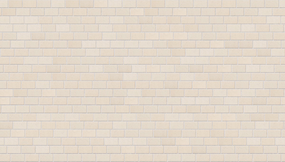A seamless brick texture with loongana limestone units arranged in a Staggered pattern