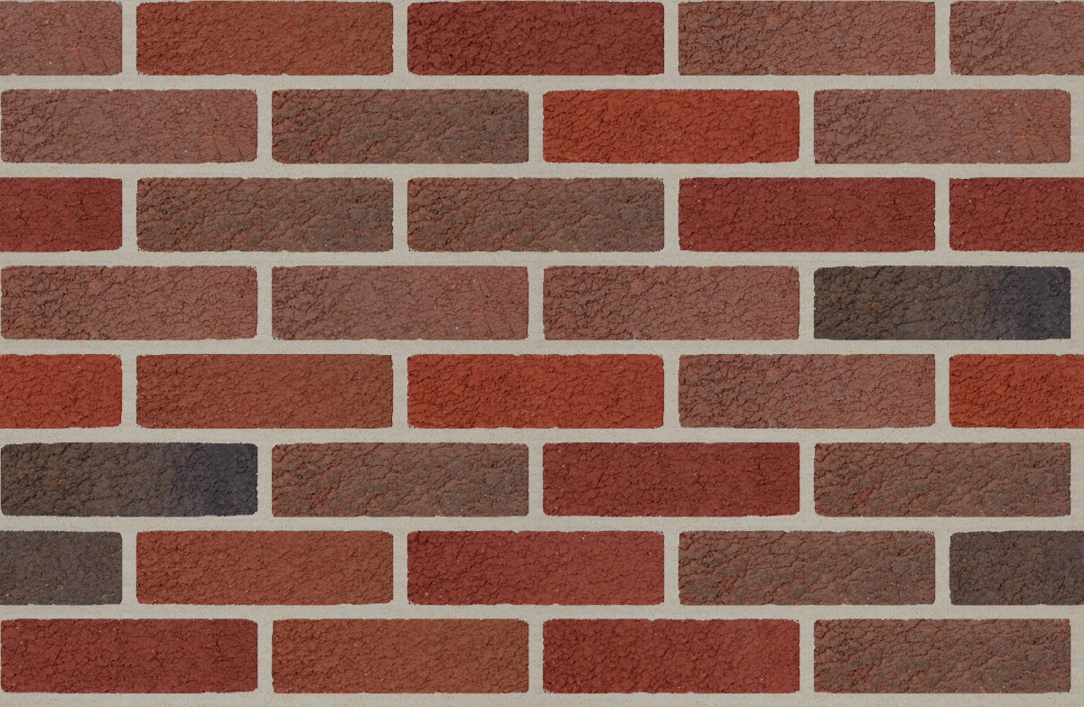A seamless brick texture with mohawk blend matt units arranged in a Stretcher pattern