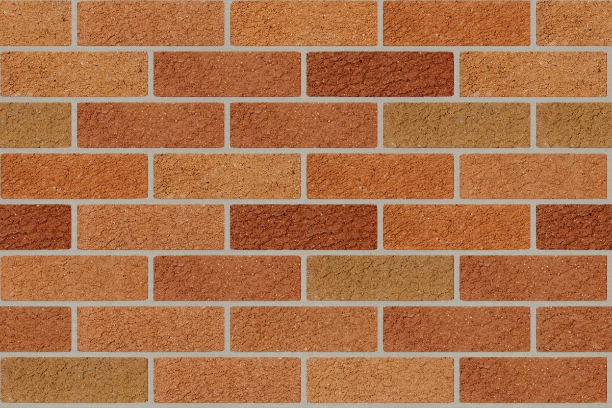 A seamless brick texture with nevada blend matt units arranged in a Stretcher pattern
