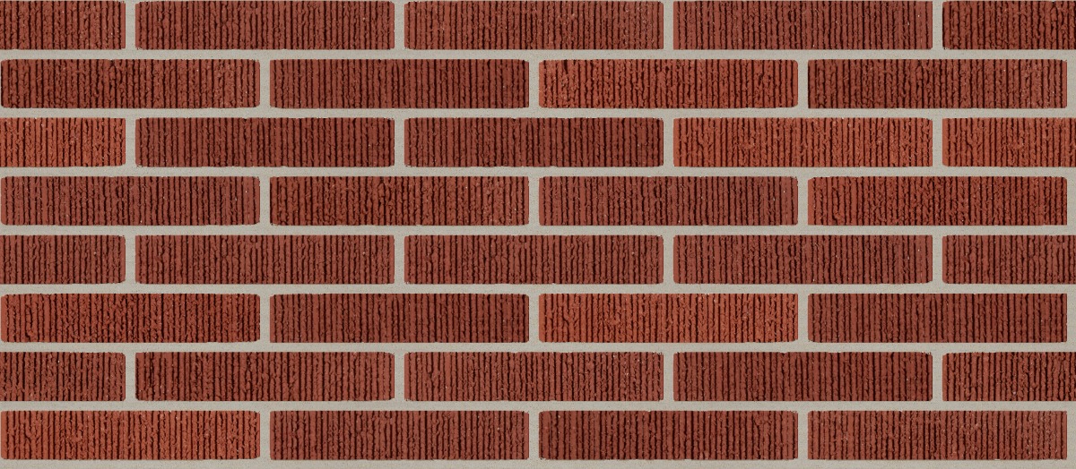 A seamless brick texture with no 9 red range vertical units arranged in a Stretcher pattern