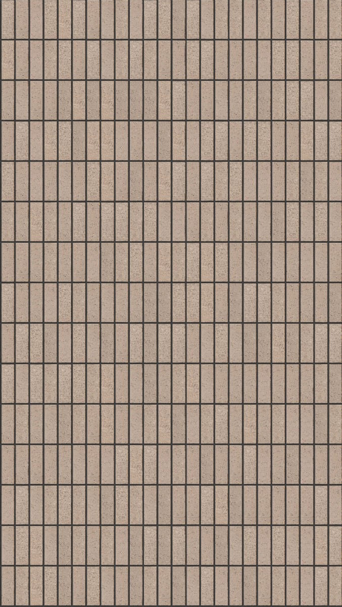A seamless brick texture with nouveau grey units arranged in a Stack pattern