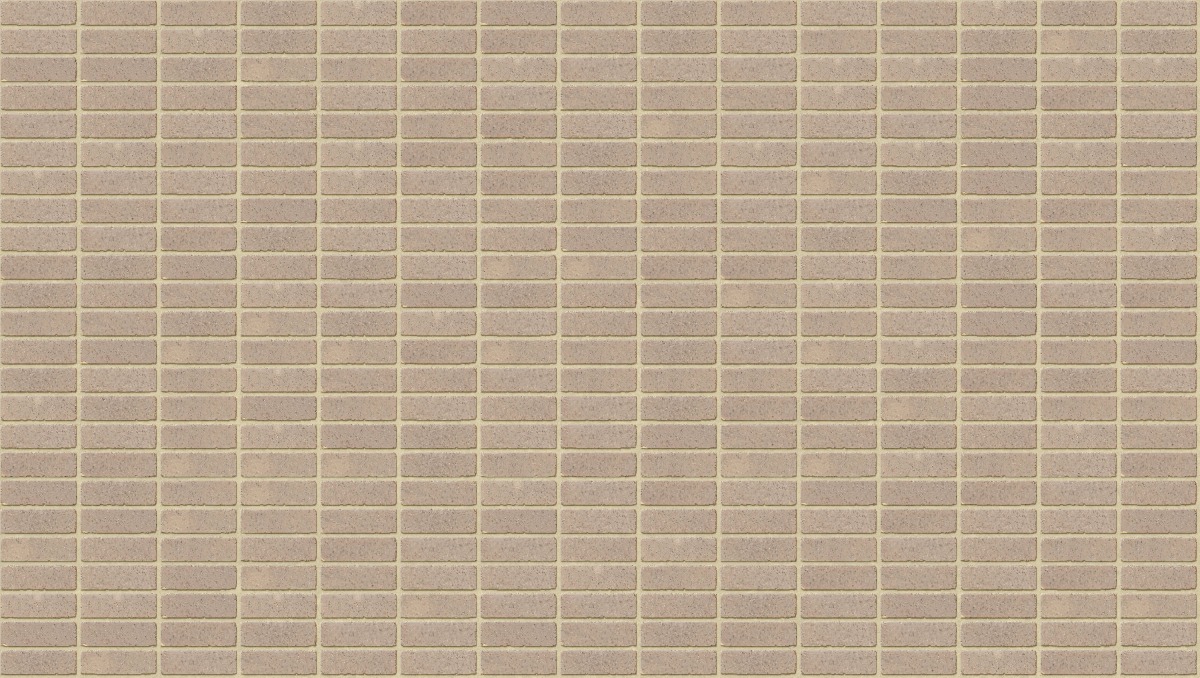 A seamless brick texture with nouveau grey tumbled units arranged in a Stack pattern