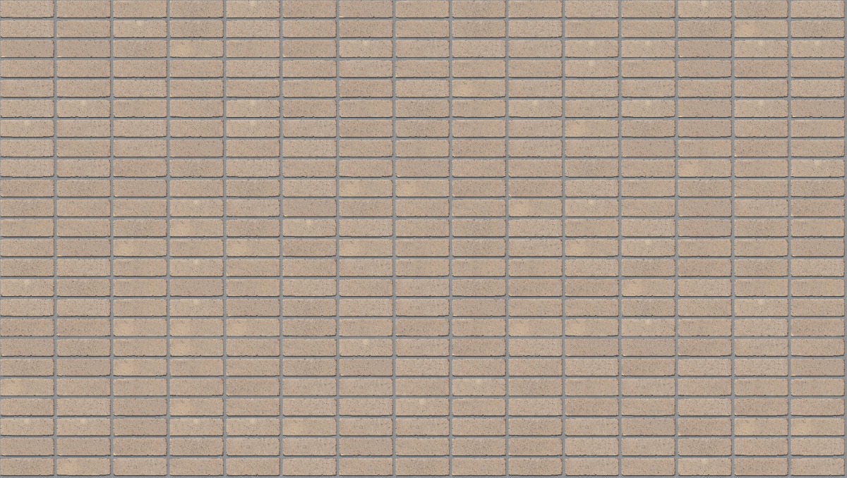 A seamless brick texture with nouveau grey tumbled units arranged in a Stack pattern