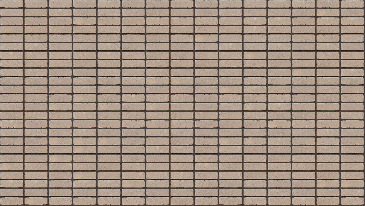 A seamless brick texture with nouveau grey tumbled units arranged in a Stack pattern