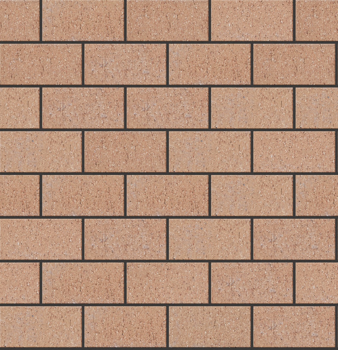 A seamless landscaping texture with nutmeg clear permeable pavers units arranged in a Stretcher pattern