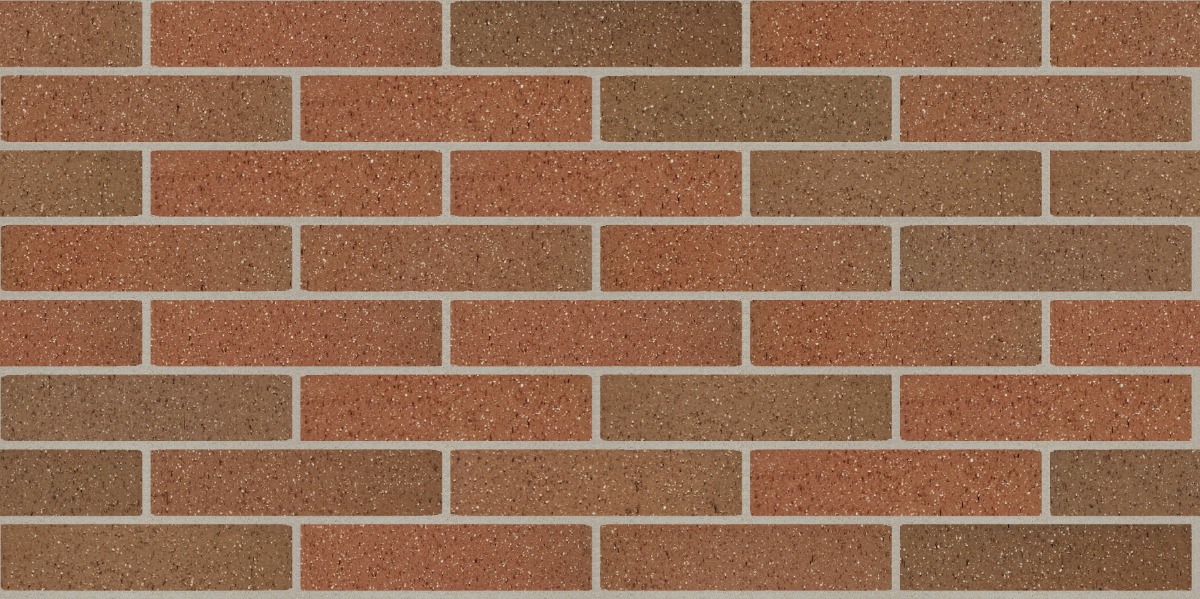 A seamless brick texture with nutmeg full range velour units arranged in a Stretcher pattern