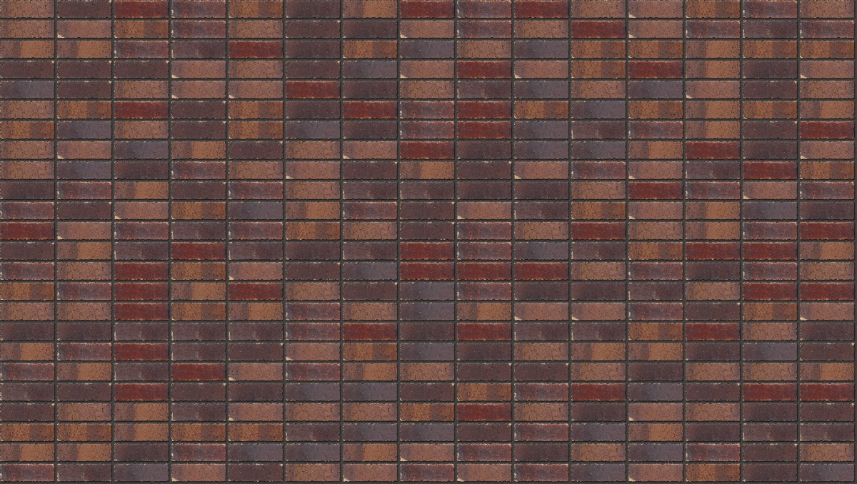 A seamless brick texture with subiaco red tumbled units arranged in a Stack pattern