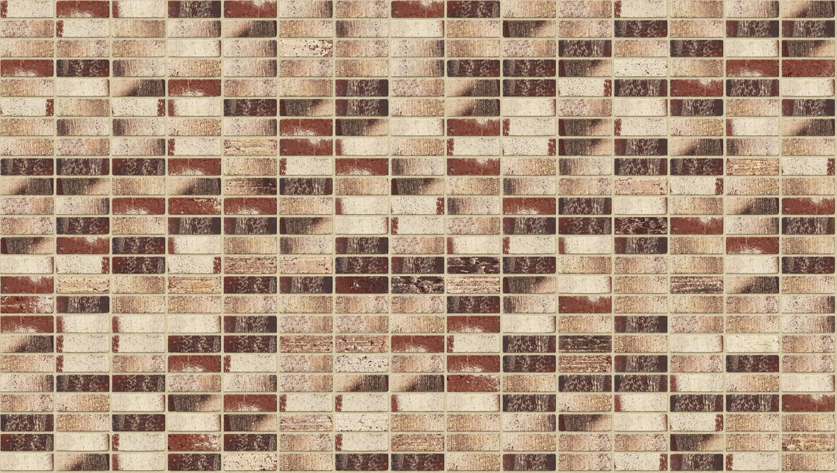 A seamless brick texture with treasury red units arranged in a Stack pattern