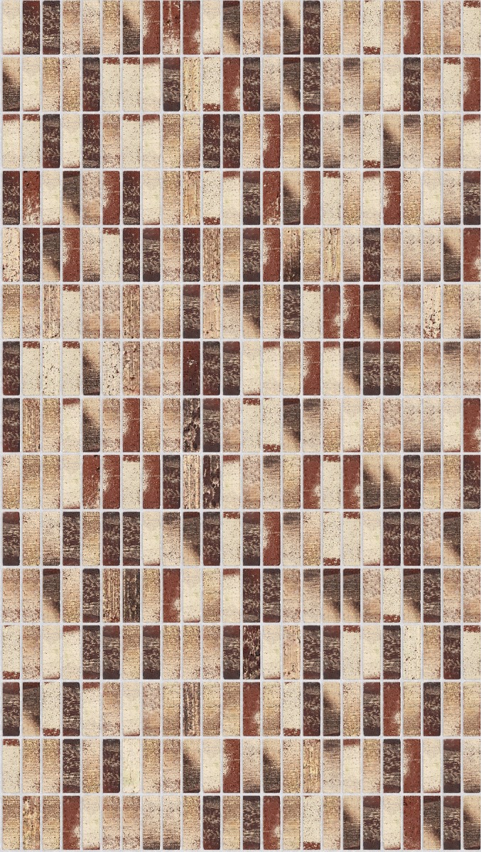 A seamless brick texture with treasury red units arranged in a Stack pattern