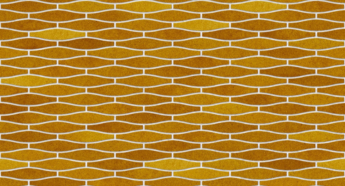A seamless tile texture with excinere a tiles arranged in a Wave pattern tiles pattern