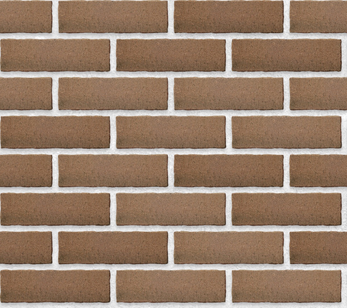 A seamless brick texture with k-briq® watt brown light units arranged in a Stretcher pattern
