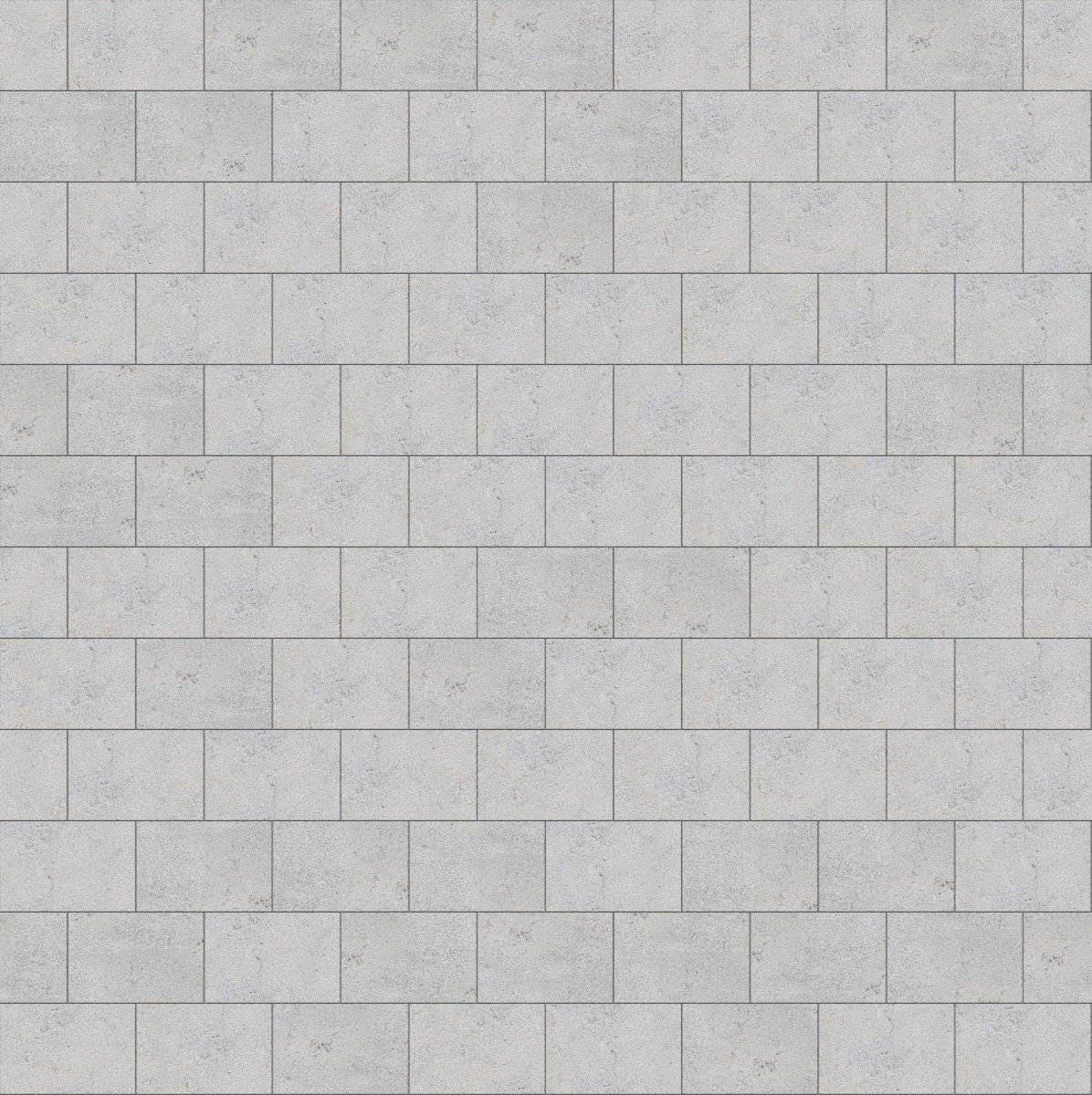 A seamless stone texture with m734 sdm388 bavarian gray limestone - bush hammered blocks arranged in a Stretcher pattern