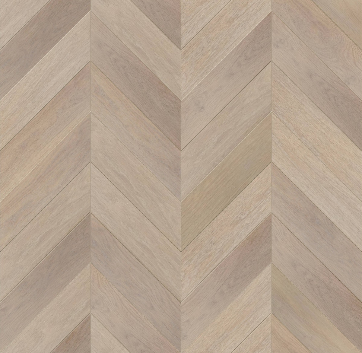 A seamless wood texture with creative oak #4107 - select grade boards arranged in a 45° Chevron pattern