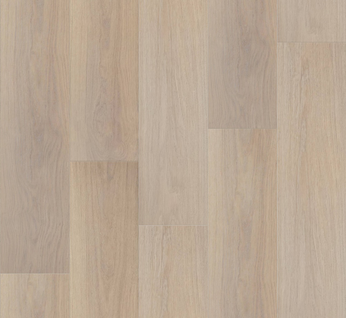 A seamless wood texture with creative oak #4107 - select grade boards arranged in a Staggered pattern