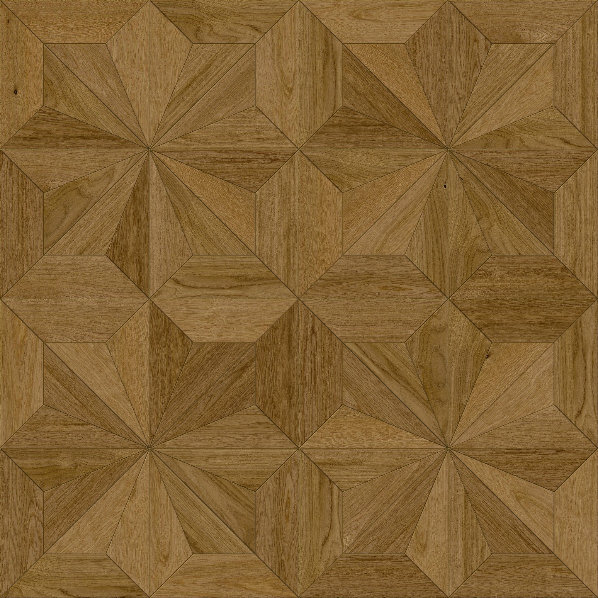 A seamless wood texture with creative oak 4152 boards arranged in a Diamond Continuous Versailles pattern