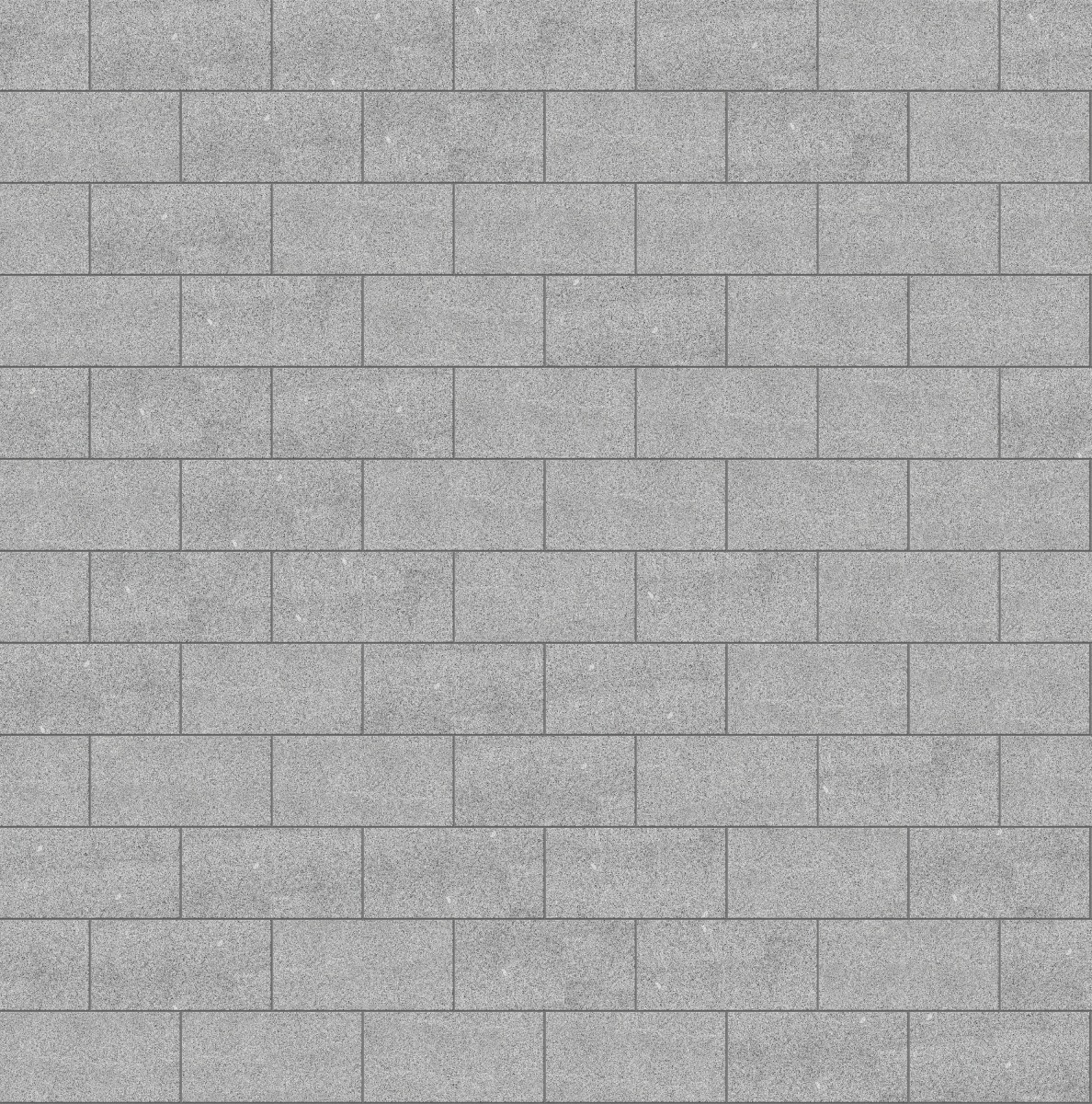 A seamless stone texture with m845 sdm422  gray nisa granite - sand blasted blocks arranged in a Stretcher pattern
