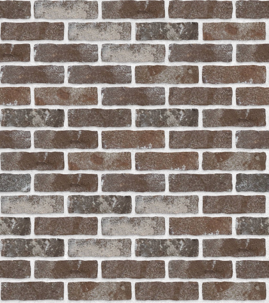 A seamless brick texture with saddle run units arranged in a Stretcher pattern