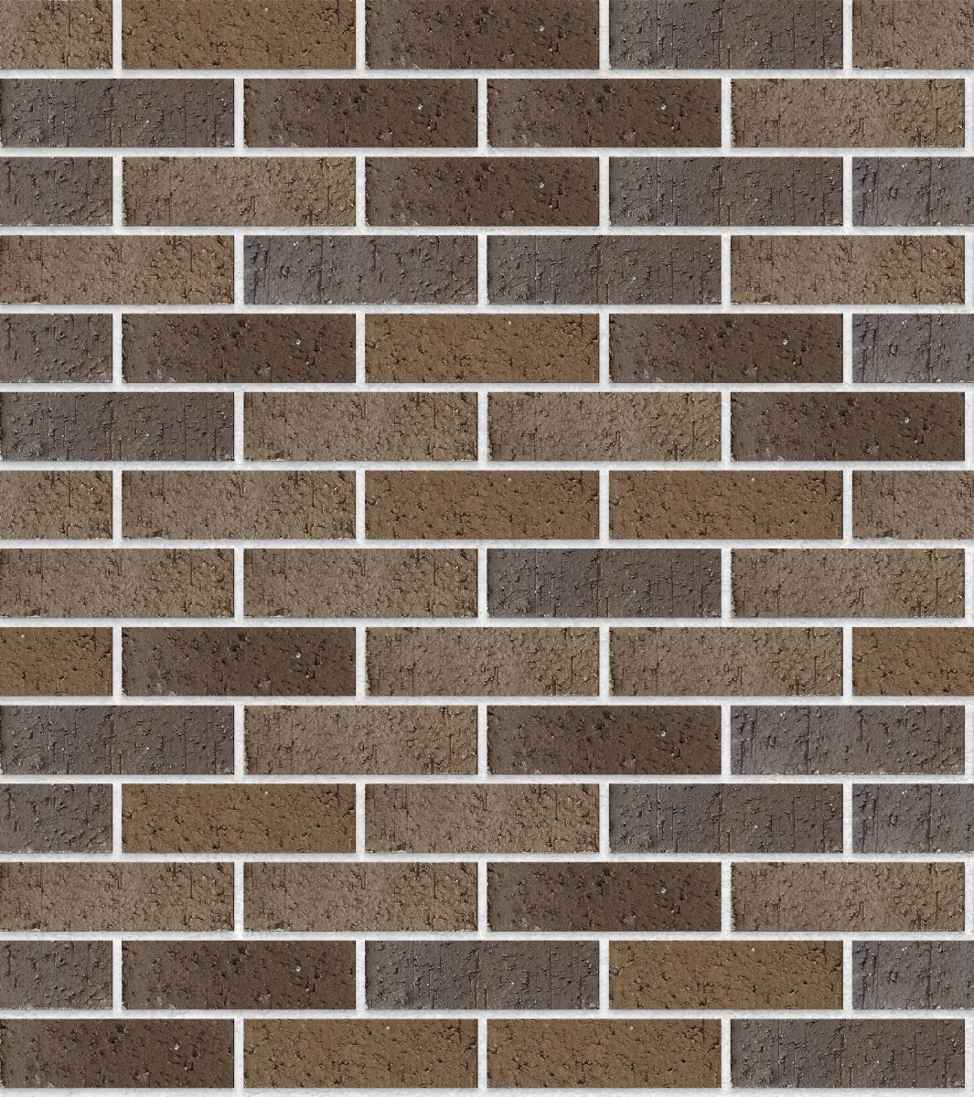 A seamless brick texture with teakwood units arranged in a Stretcher pattern