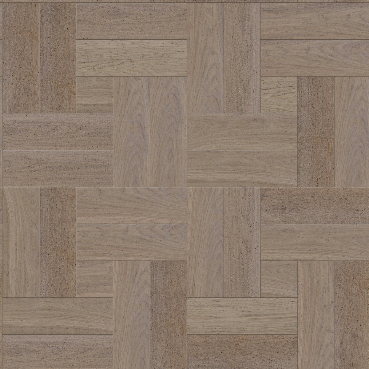 A seamless wood texture with 4107 boards arranged in a Crosshatch pattern