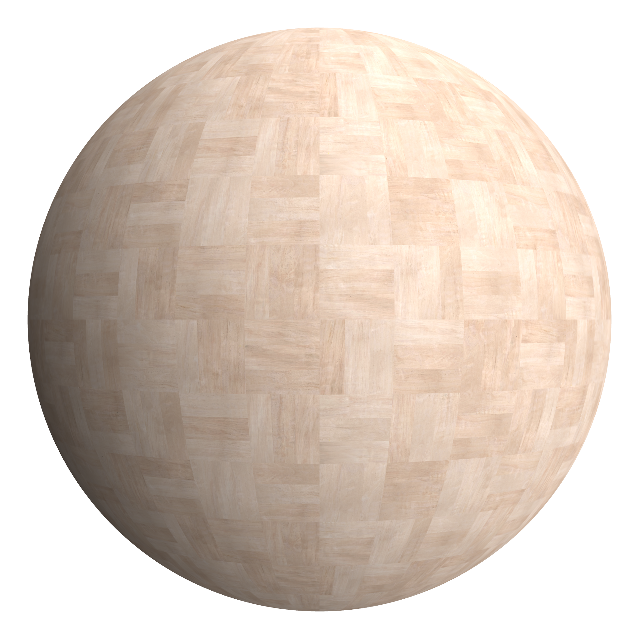 3D sphere preview of Alder, Basketweave seamless texture