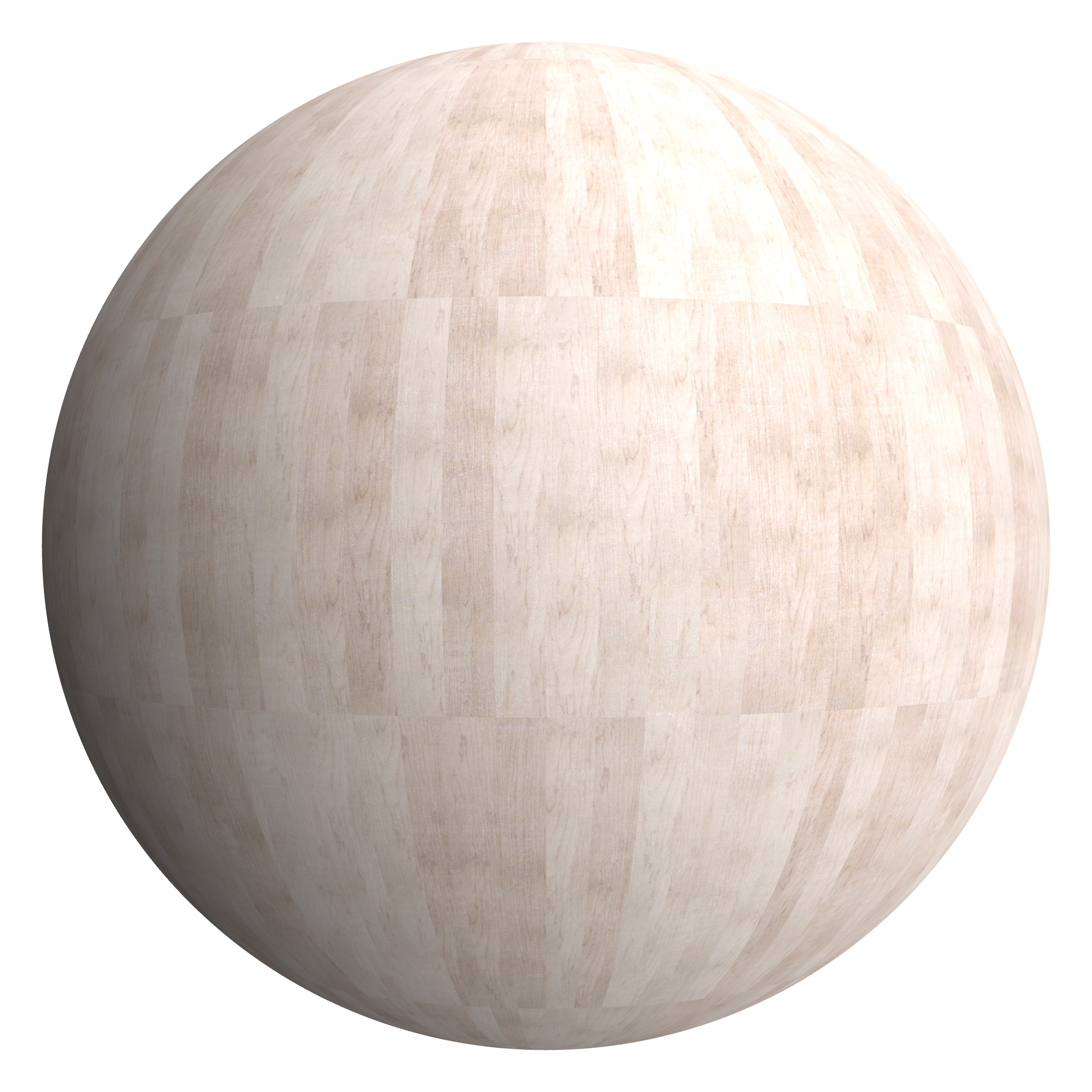 3D sphere preview of American Maple - Rough sawn, Stack seamless texture