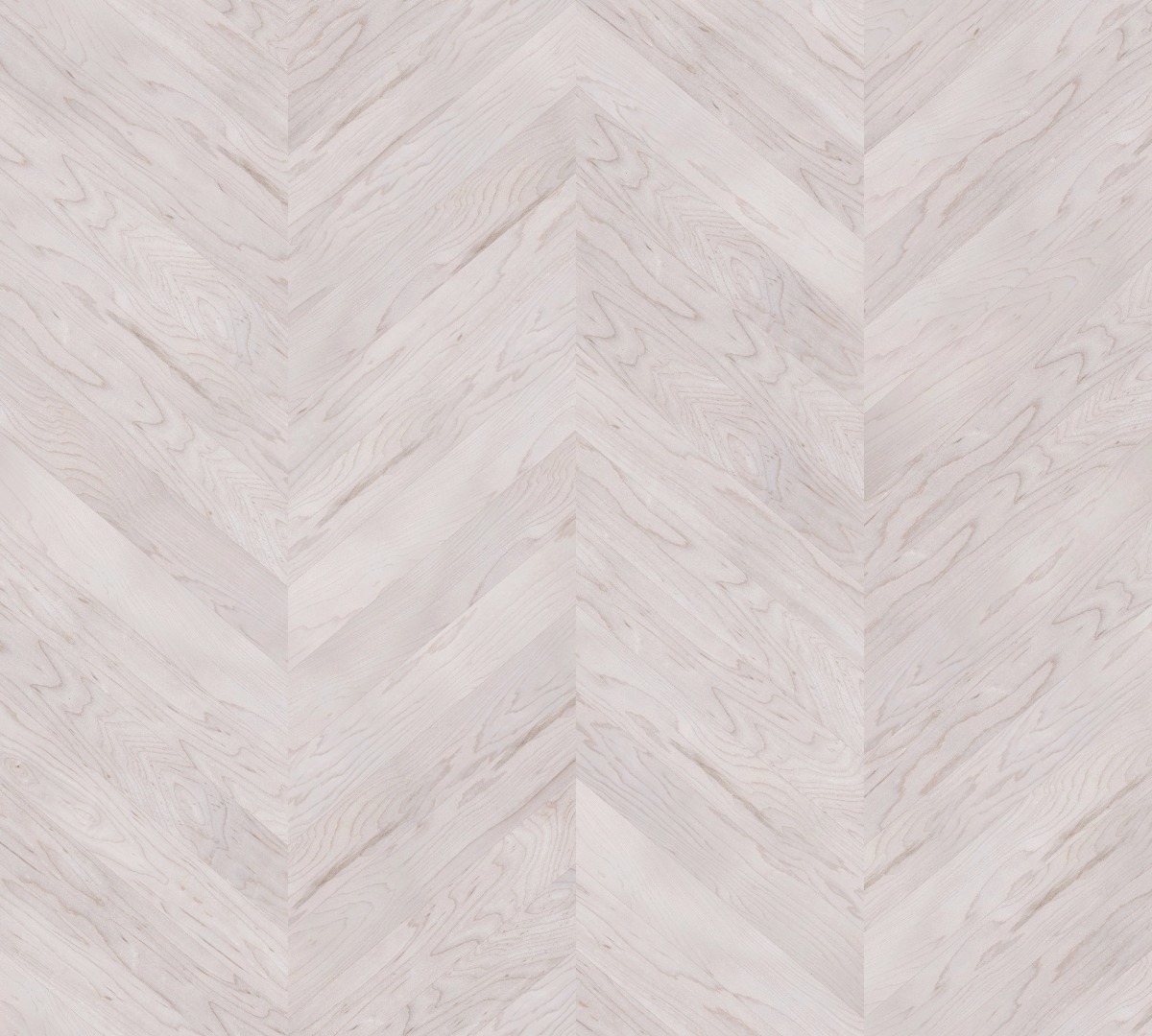 A seamless wood texture with american maple boards arranged in a Chevron pattern