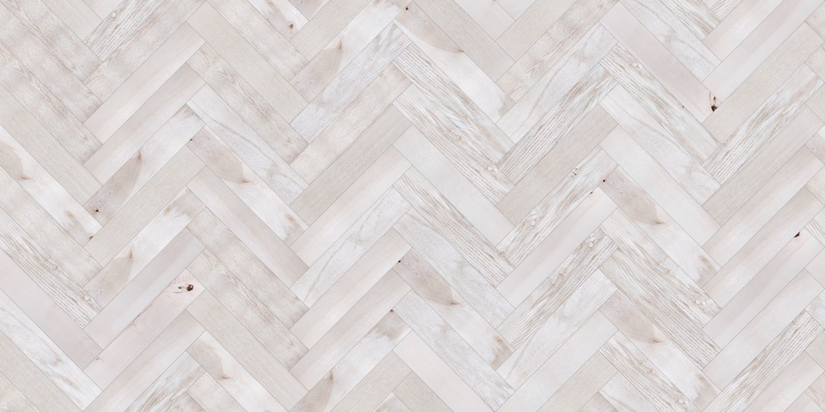A seamless wood texture with ash boards arranged in a Herringbone pattern