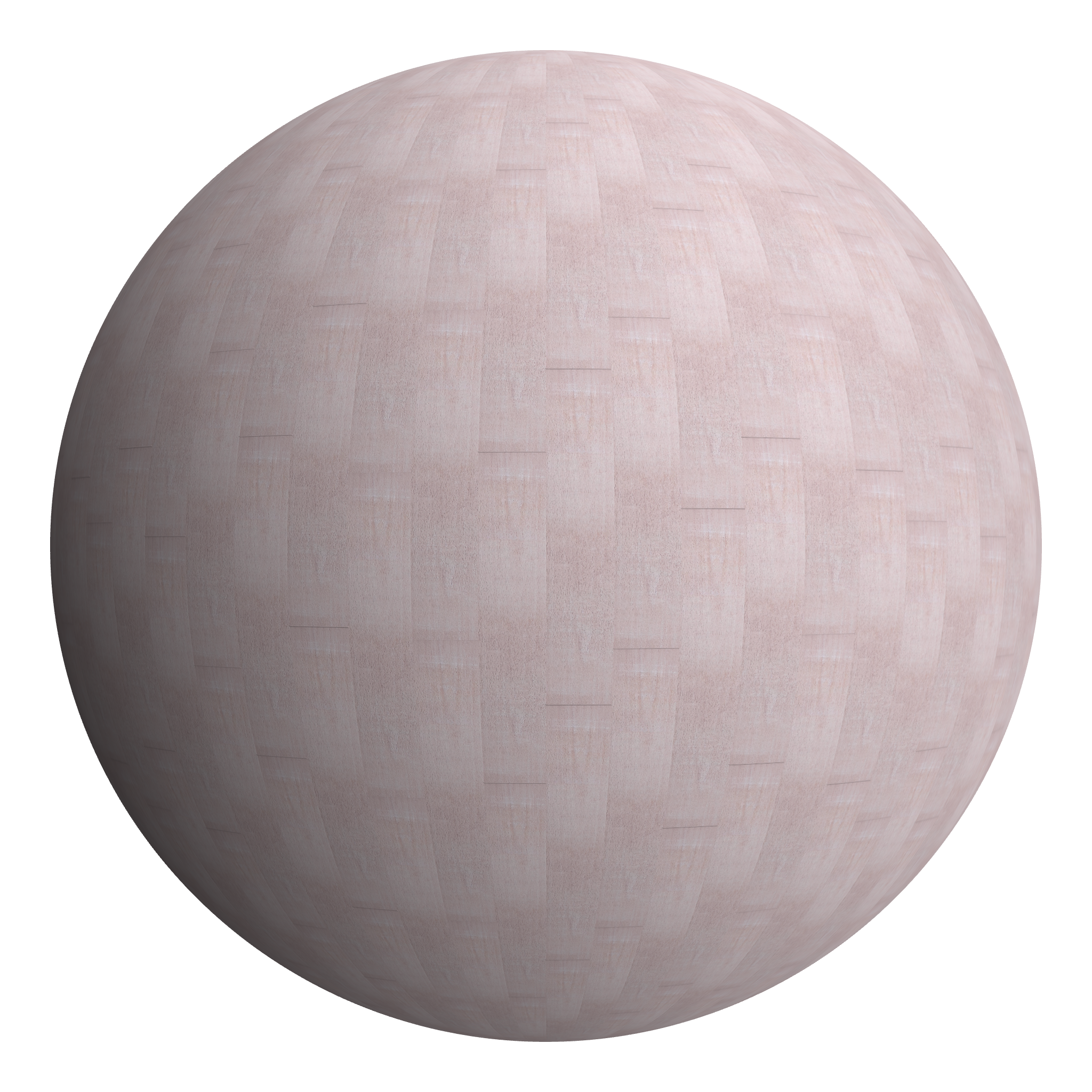 3D sphere preview of Beech - Rough sawn, Staggered seamless texture