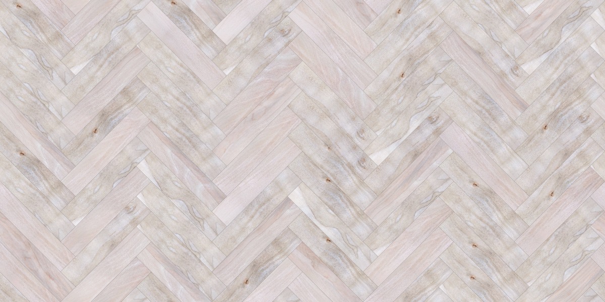 A seamless wood texture with beech boards arranged in a Herringbone pattern
