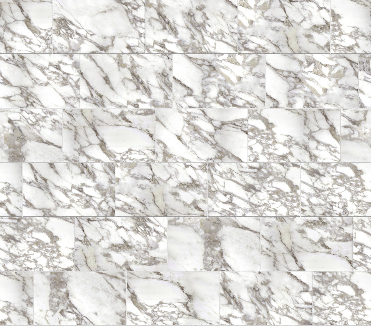 A seamless stone texture with bianco vagli – porcelain blocks arranged in a Staggered pattern