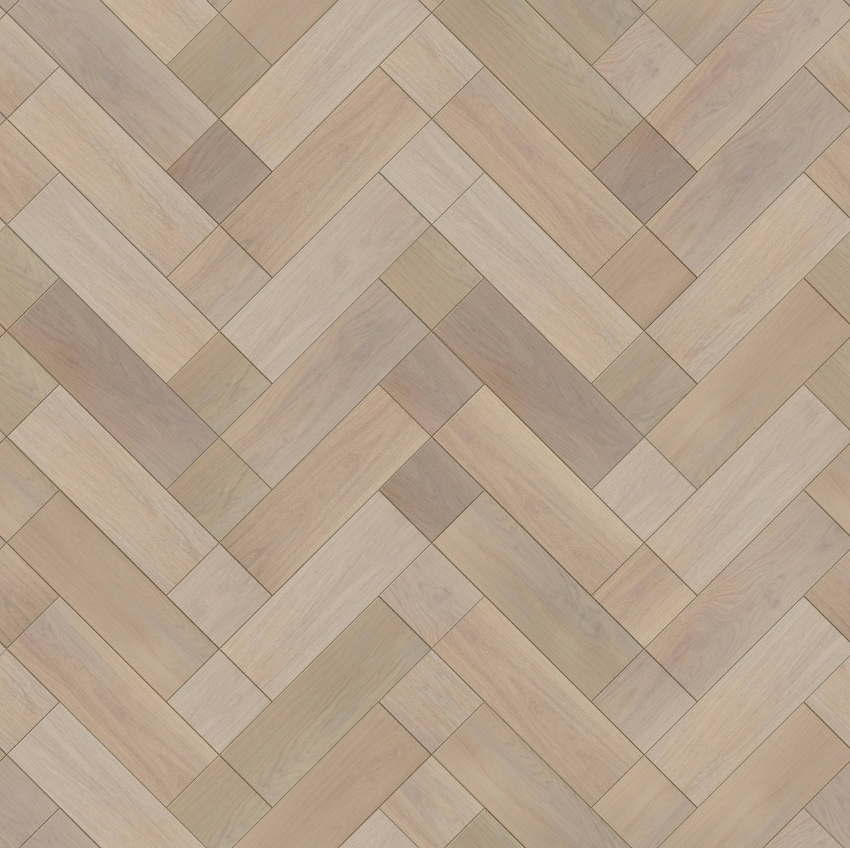 A seamless wood texture with creative oak #4107 - select grade boards arranged in a Chantilly pattern