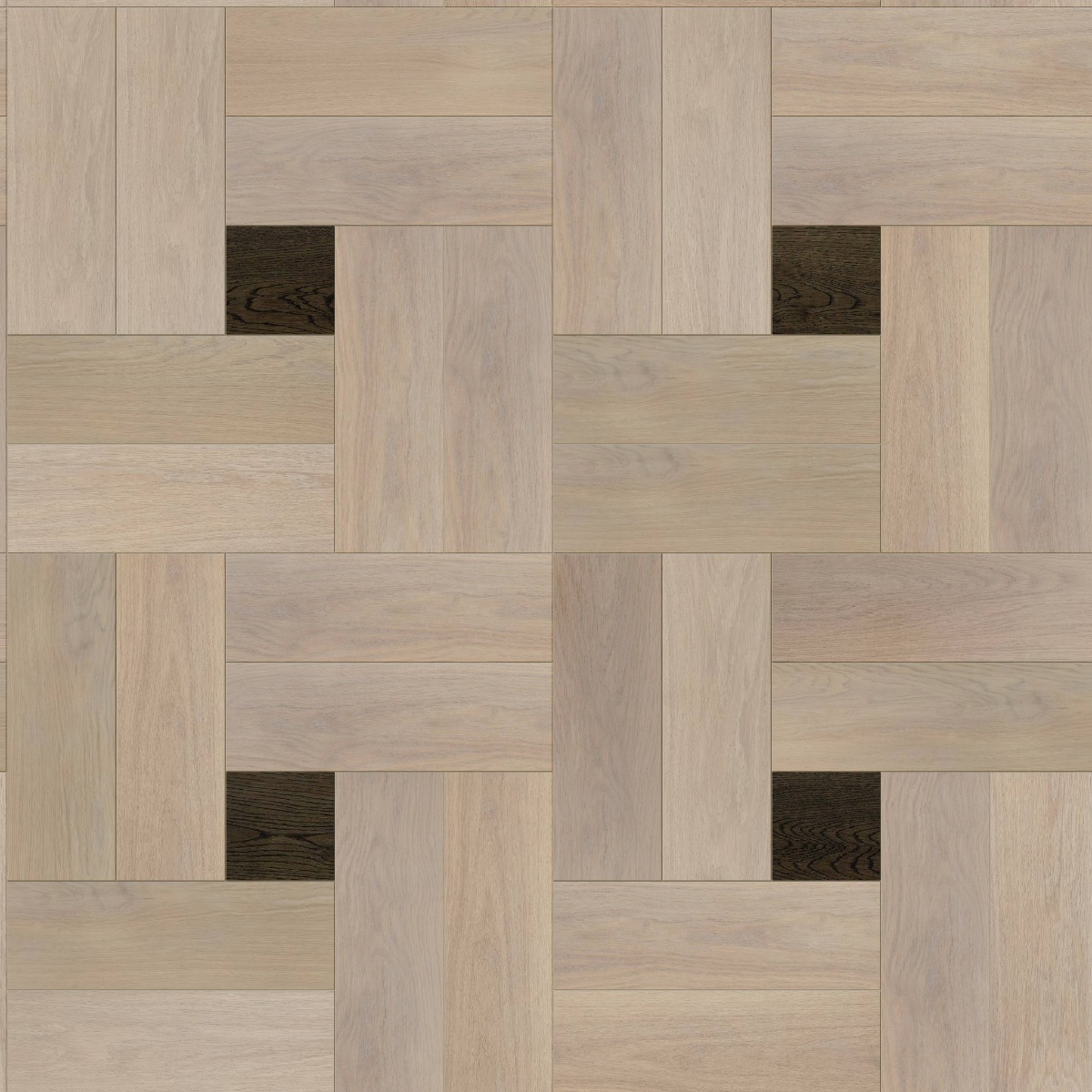A seamless wood texture with creative oak 4108 boards arranged in a Crosshatch pattern