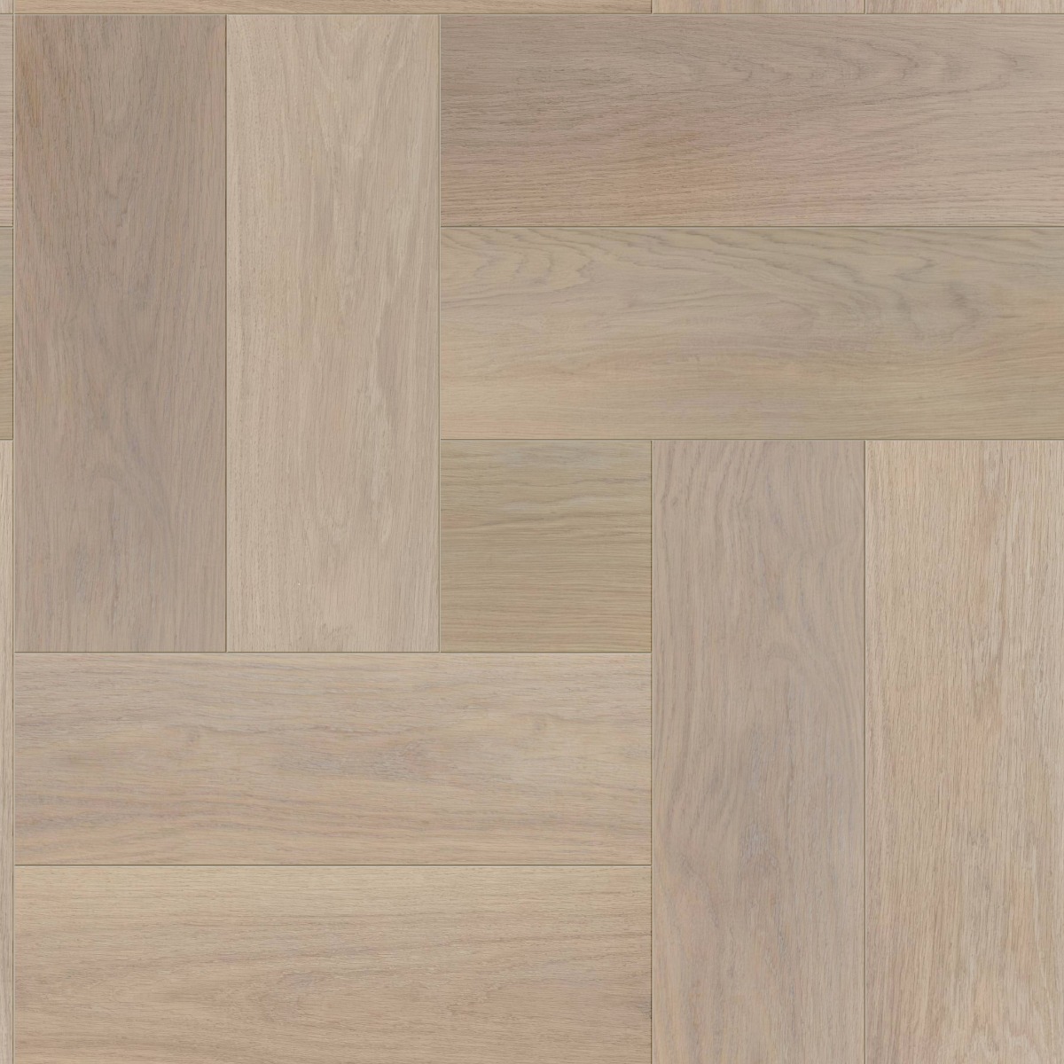 A seamless wood texture with creative oak #4107 - select grade boards arranged in a Crosshatch pattern