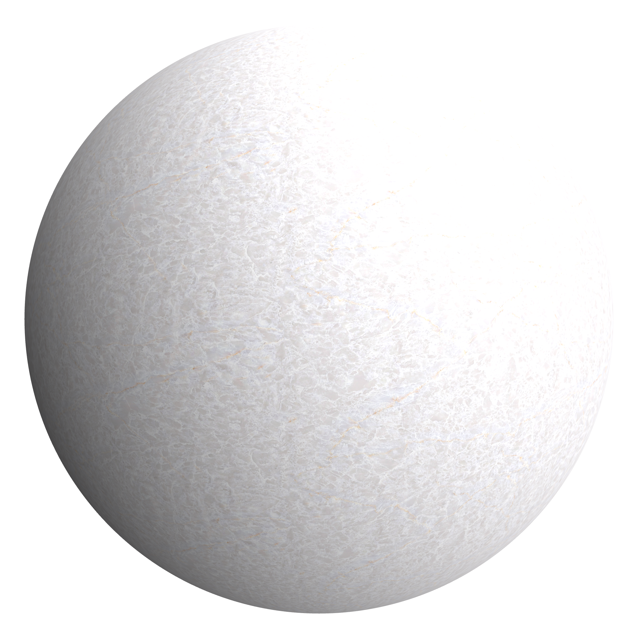 3D sphere preview of Cristallo Extra - Quartz seamless texture