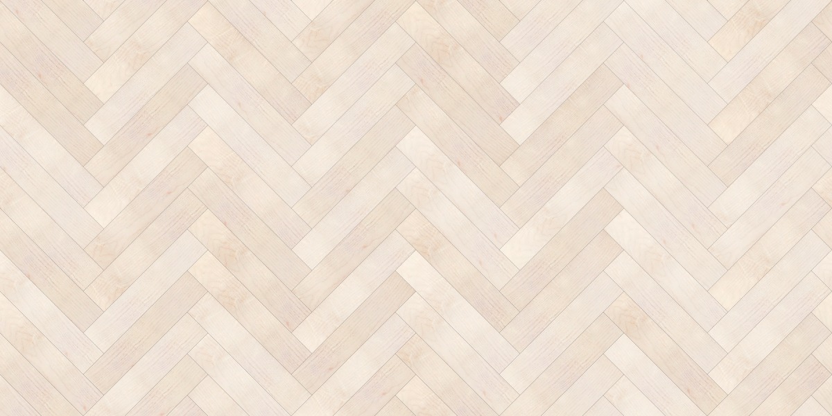 A seamless wood texture with curly maple boards arranged in a Herringbone pattern