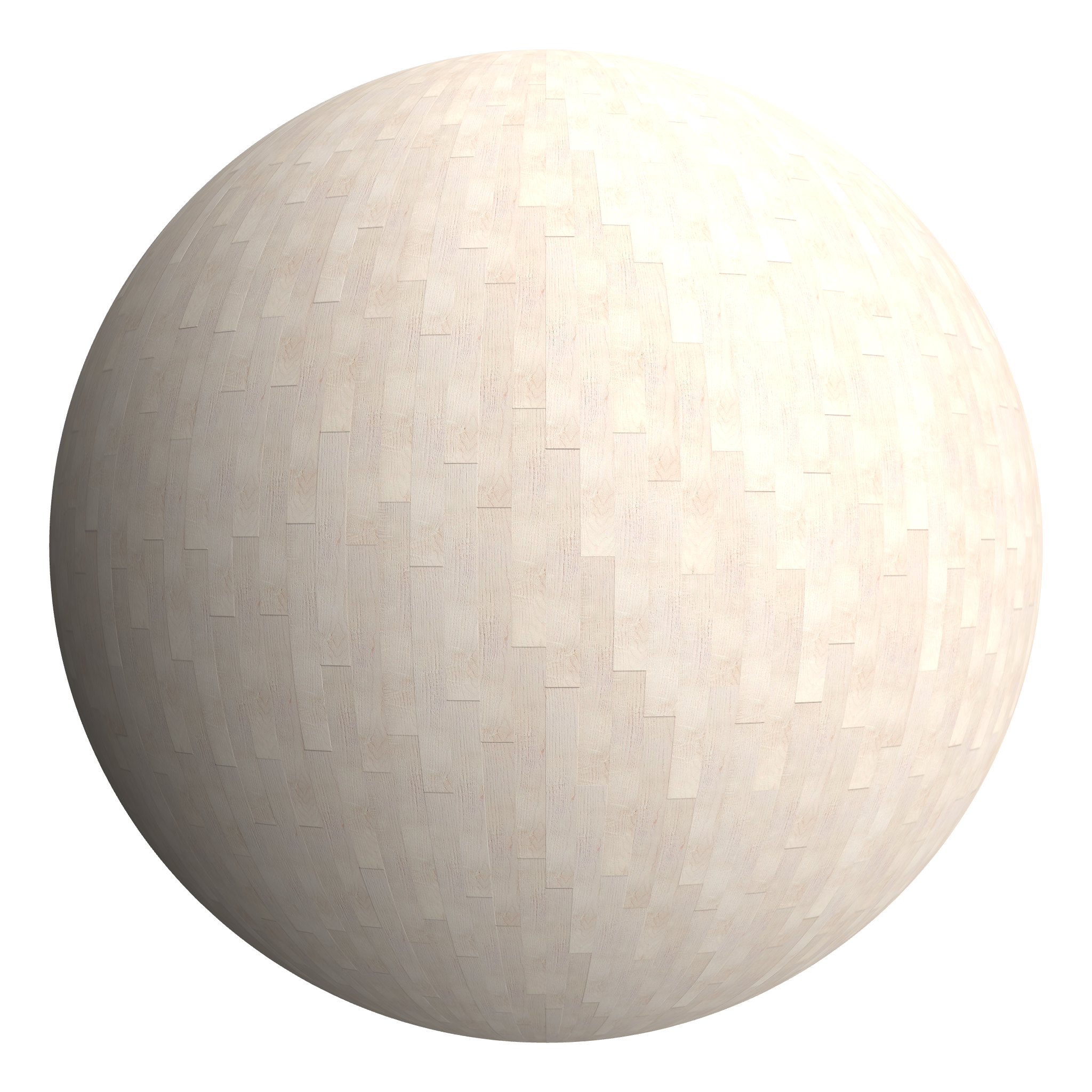 3D sphere preview of Curly Maple, Staggered seamless texture