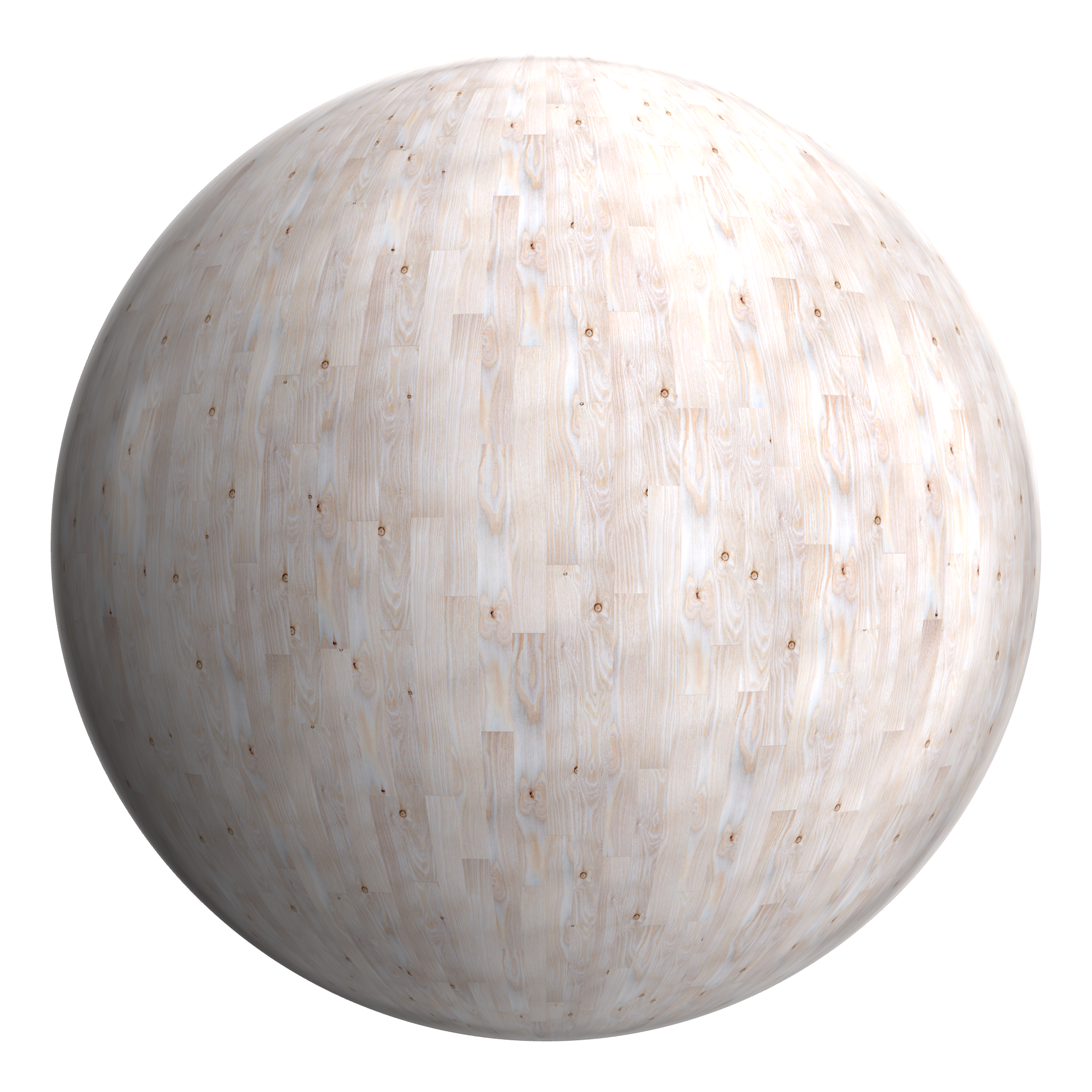 3D sphere preview of Douglas Fir, Staggered seamless texture