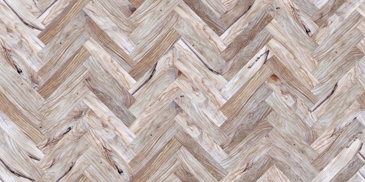 A seamless wood texture with italian olive boards arranged in a Herringbone pattern