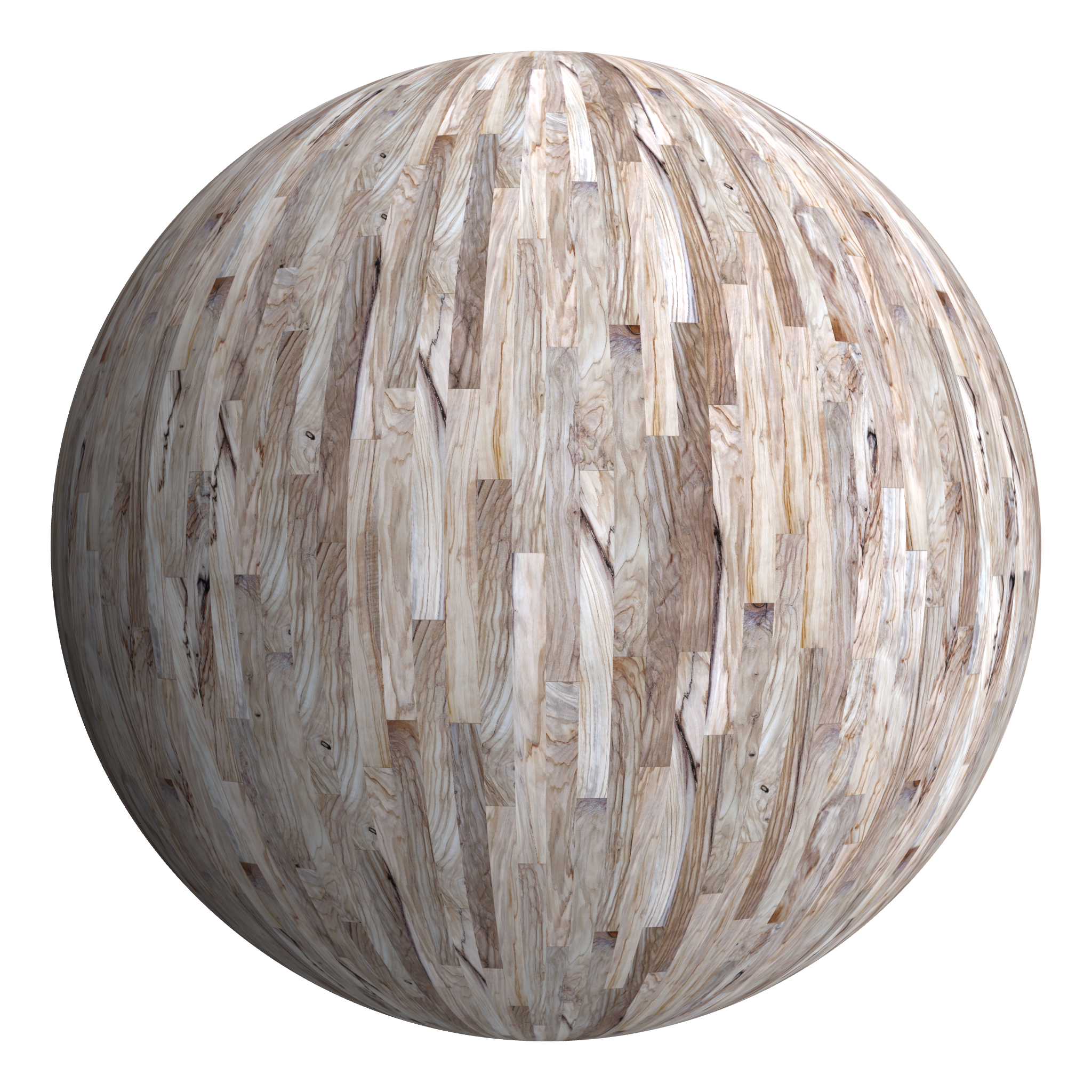 3D sphere preview of Italian Olive, Staggered seamless texture