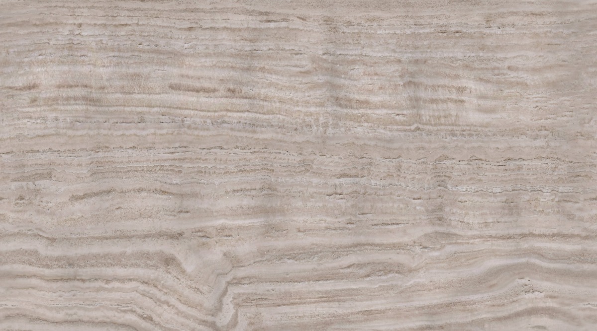 A seamless stone texture with ivory travertine blocks arranged in a None pattern