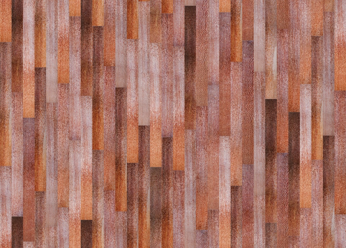 A seamless wood texture with leopardwood boards arranged in a Staggered pattern