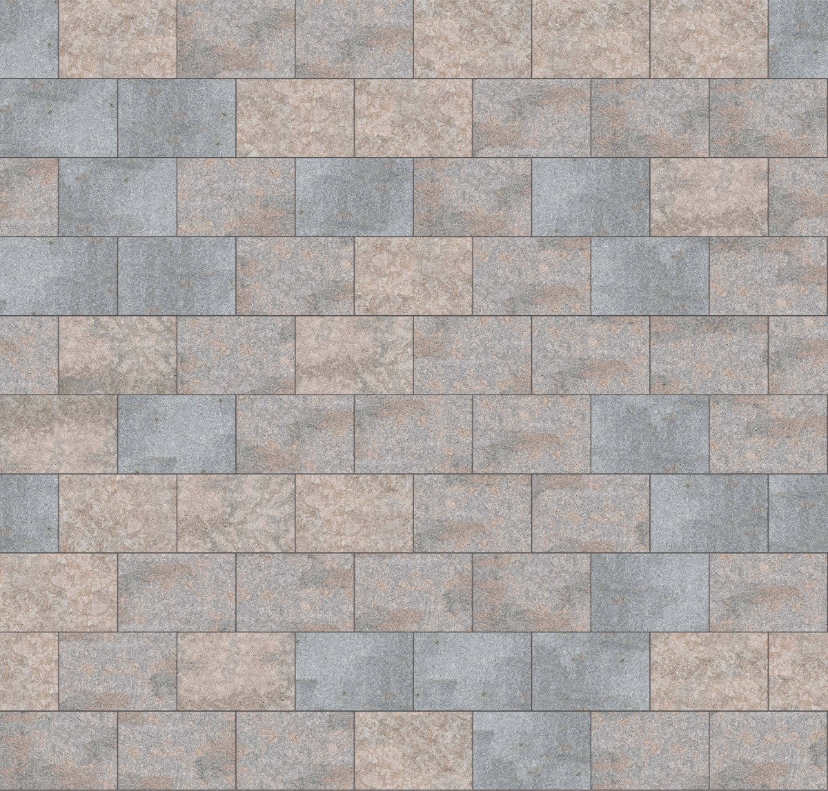 A seamless stone texture with m1123 sdm382 madison full color limestone - flamed blocks arranged in a Stretcher pattern
