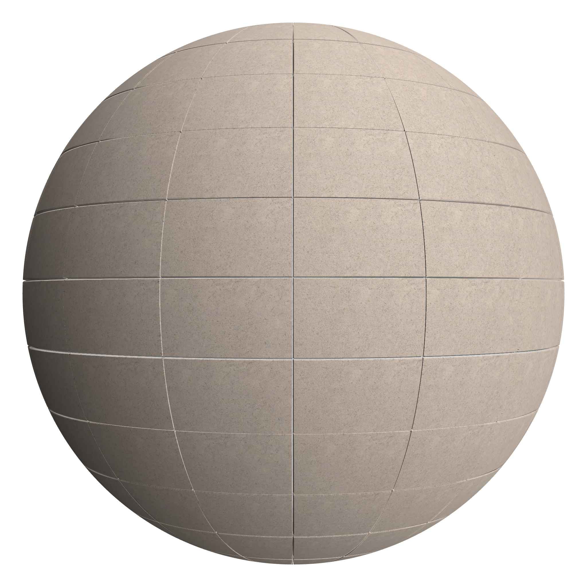 3D sphere preview of Moleanos Blue - Limestone, Stack seamless texture
